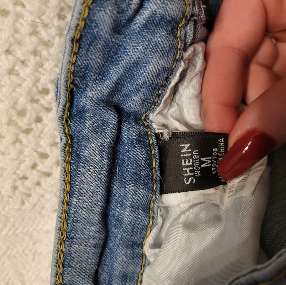 SHEIN LIGHT WASH SKINNY JEANS - Picture 6 of 6